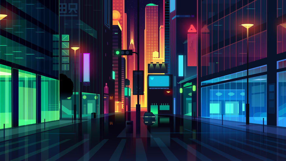Bright Lights Big City Romain Trystram S Neon Nights Affinity Spotlight